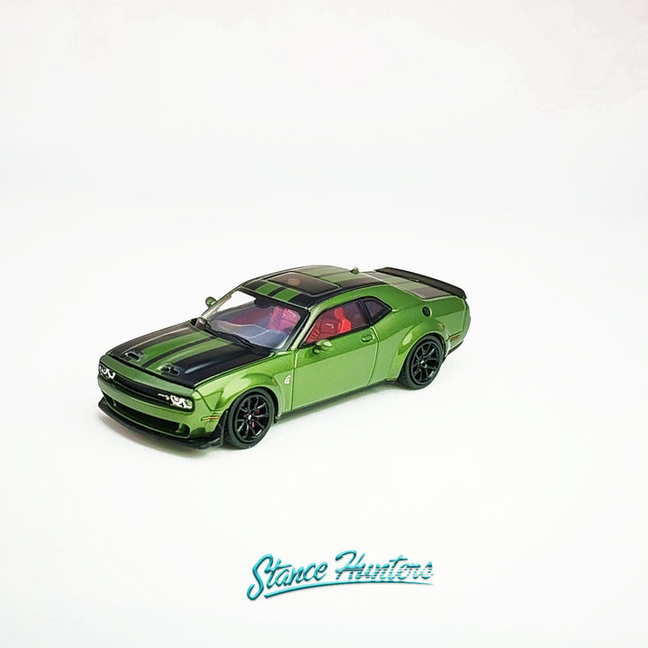 [Preorder] Stance Hunters 1:64 Dodge SRT Hellcat - Olive Green