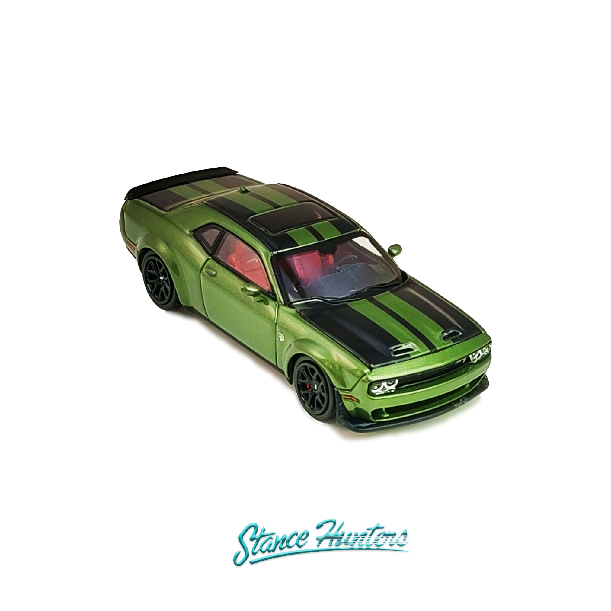 Stance Hunters 1:64 Dodge SRT Hellcat - Olive Green
