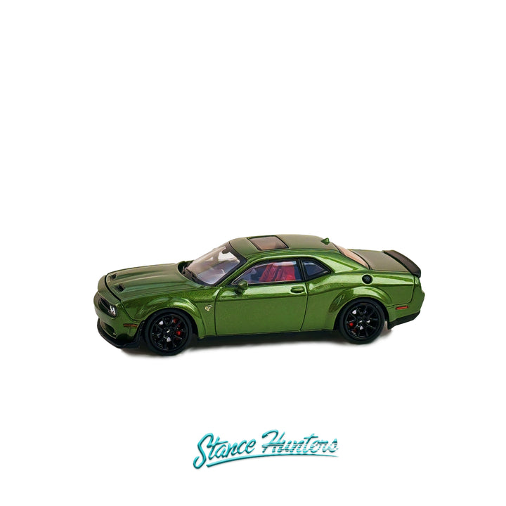 [Preorder] Stance Hunters 1:64 Dodge SRT Hellcat - Olive Green