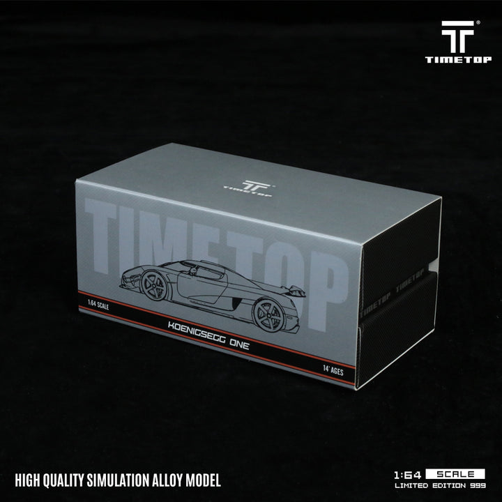 [Preorder] Time Top 1:64 Koenigsegg one1 Silver