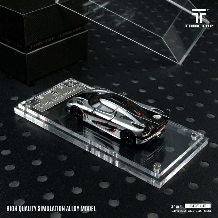 [Preorder] Time Top 1:64 Koenigsegg one1 Silver