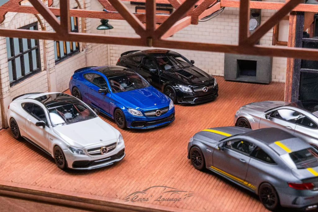 Car's Lounge 1:64 Mercedes-Benz C-Class W205 C63S Coupe (5 Colours