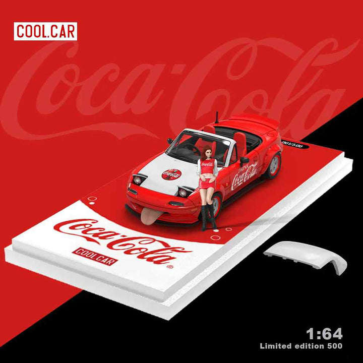 Cool Car 1:64 Mazda MX5 Coca Cola Livery (4 Versions)