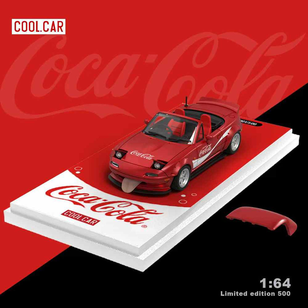 Cool Car 1:64 Mazda MX5 Coca Cola Livery (4 Versions)