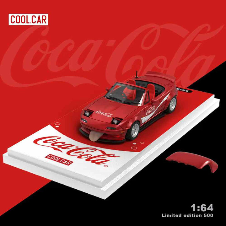 Cool Car 1:64 Mazda MX5 Coca Cola Livery (4 Versions)