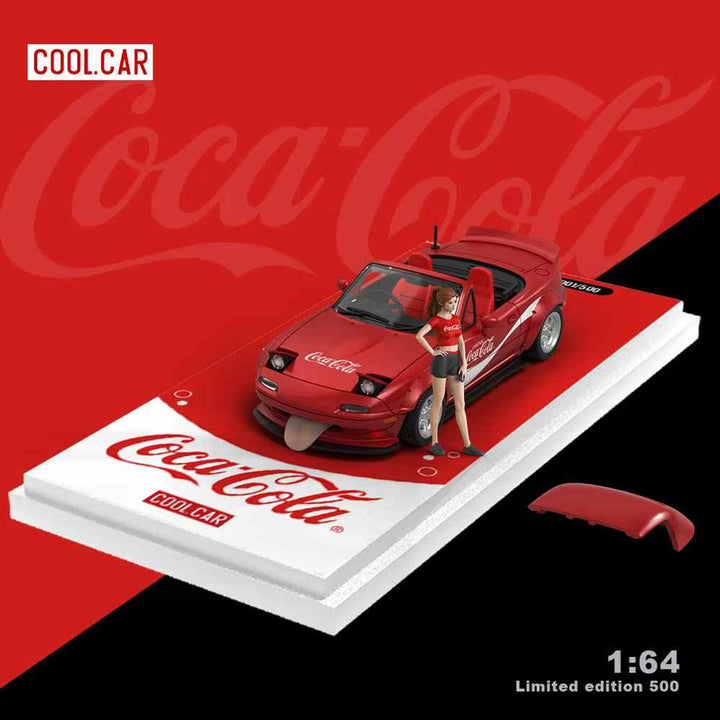 Cool Car 1:64 Mazda MX5 Coca Cola Livery (4 Versions)