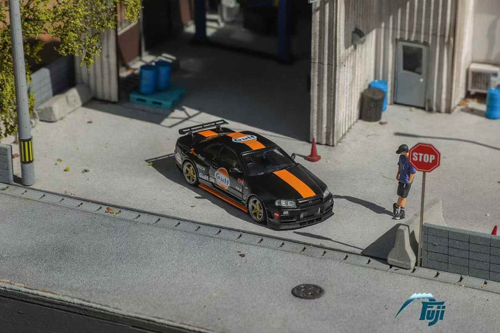Fuji 1:64 Nissan Skyline GT-R R34 Nismo Z-Tune High-end version (3 Variants)