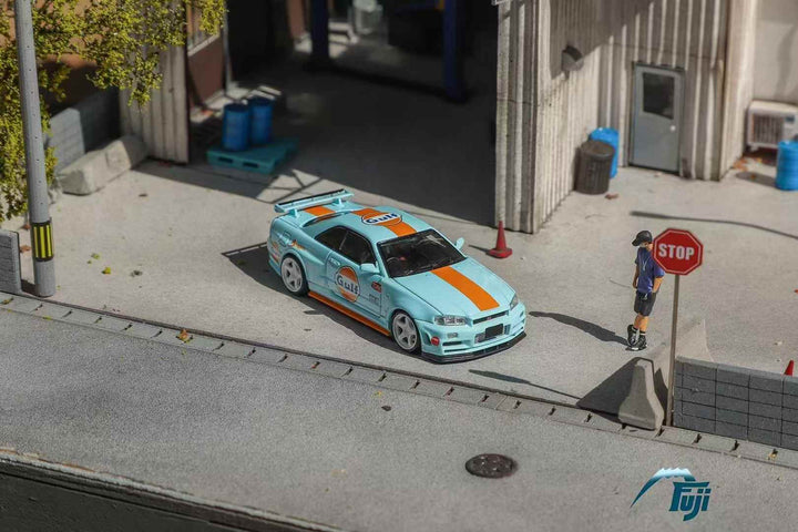 Fuji 1:64 Nissan Skyline GT-R R34 Nismo Z-Tune High-end version (3 Variants)