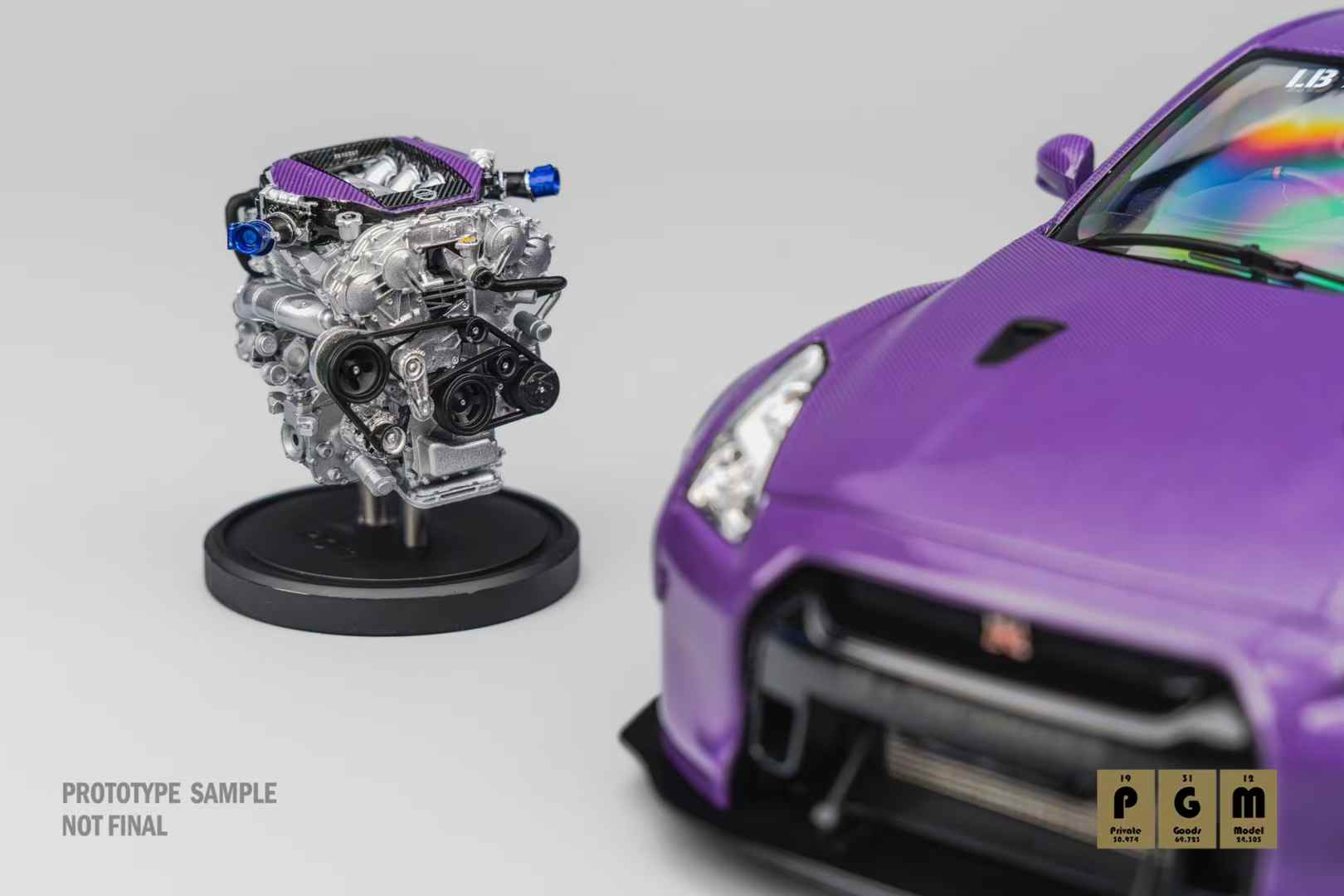 PGM 1:18 LB-WORKS NISSAN GT-R R35 Fully Openable (2 Colours