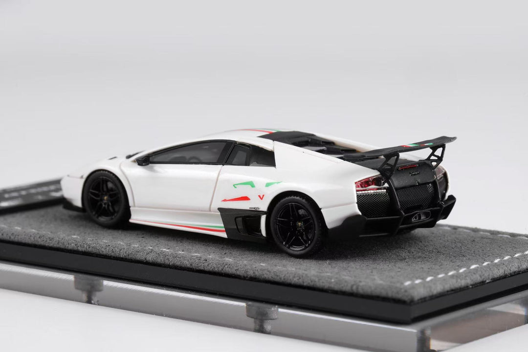 [Preorder] DMH×RW 1:64 Lamborghini Murciélago LP670-4 SV Resin Model (4 Colours)