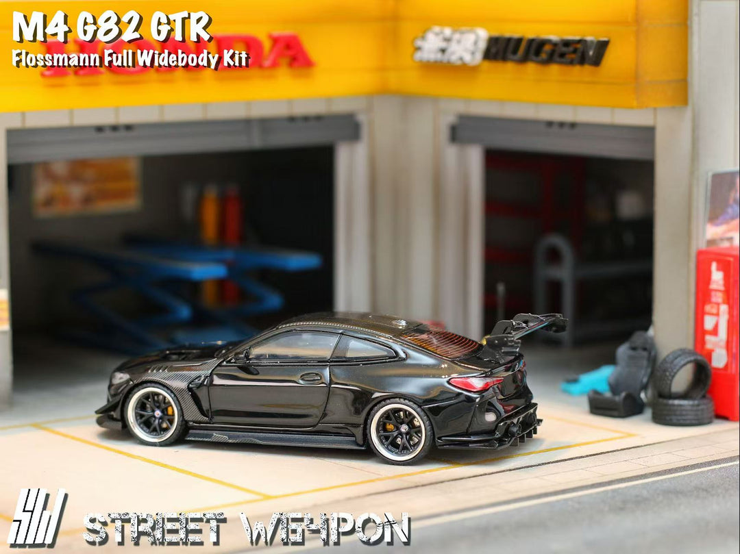 [Preorder] Street Weapon 1:64 BMW M4 Flossmann Full Widebody Kit G82 GTR (2 Colors)