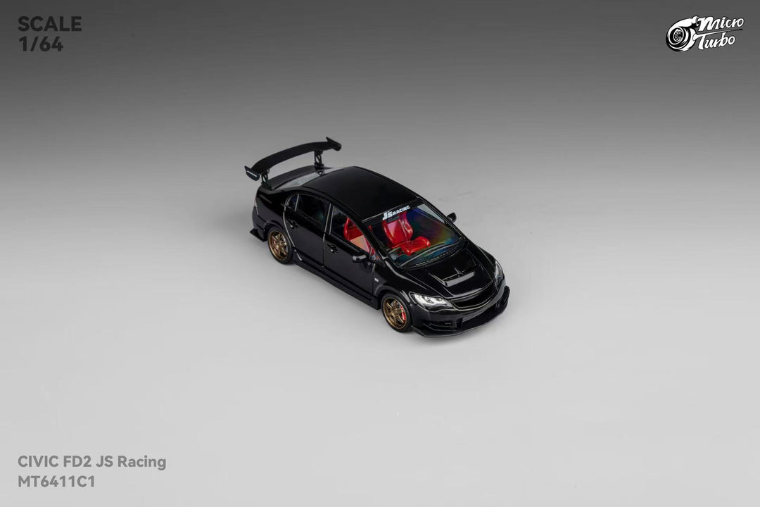 [Preorder] Microturbo 1:64 Honda Civic FD2 JS Racing MT6411C1