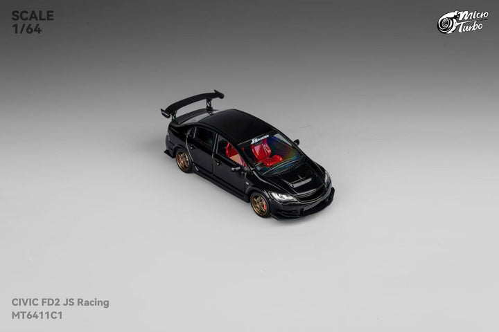 [Preorder] Microturbo 1:64 Honda Civic FD2 JS Racing MT6411C1