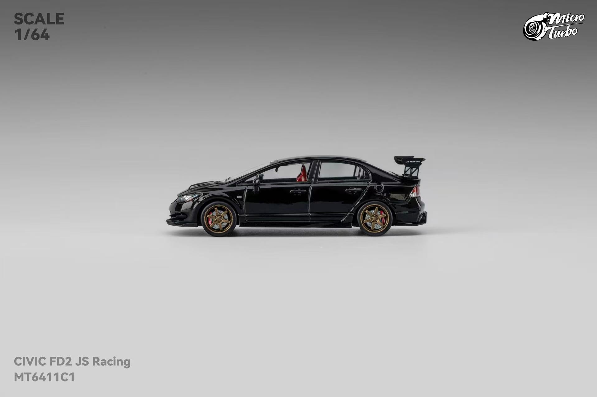 Preorder] Microturbo 1:64 Honda Civic FD2 JS Racing MT6411C1