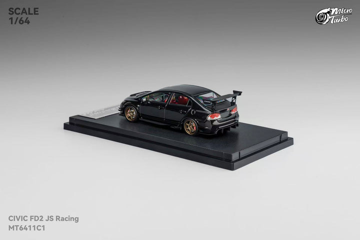 [Preorder] Microturbo 1:64 Honda Civic FD2 JS Racing MT6411C1
