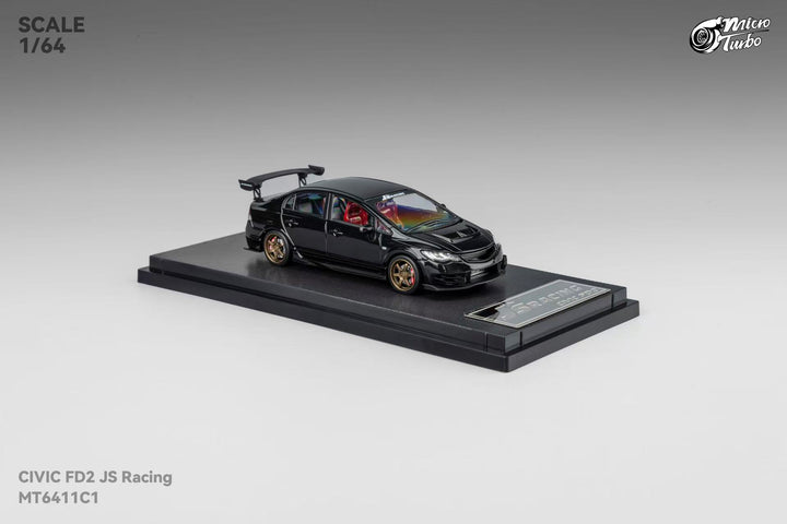 [Preorder] Microturbo 1:64 Honda Civic FD2 JS Racing MT6411C1