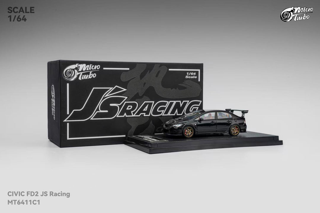 [Preorder] Microturbo 1:64 Honda Civic FD2 JS Racing MT6411C1