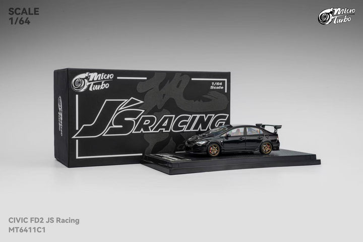 [Preorder] Microturbo 1:64 Honda Civic FD2 JS Racing MT6411C1