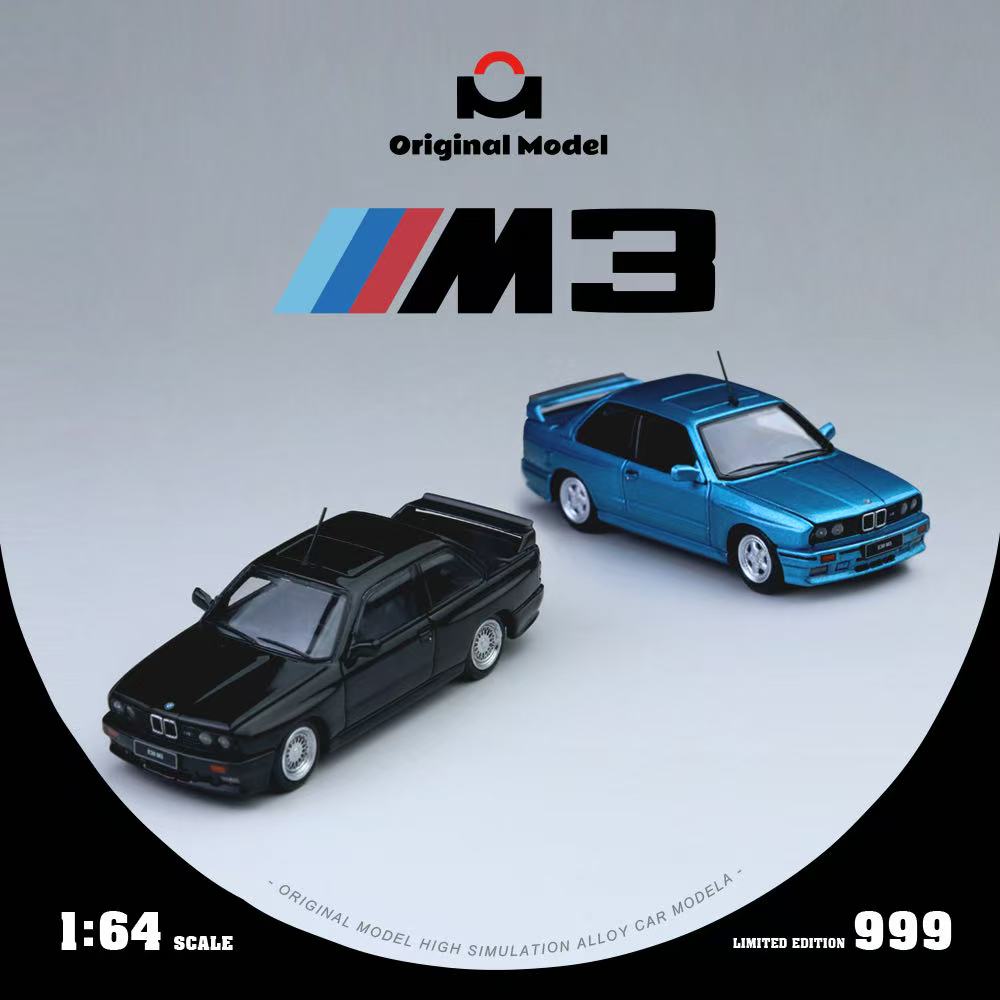 [Preorder] Original Model 1:64 BMW E30 M3 (2 Colors)