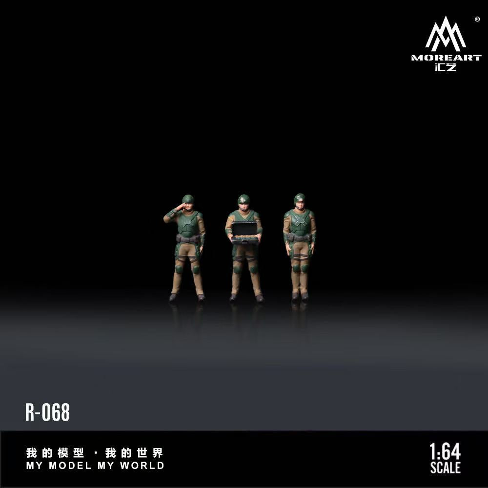 [Preorder] MoreArt 1:64 Speacial Service Tactical Doll Set MO223068