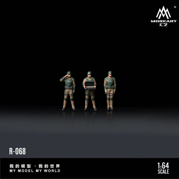 [Preorder] MoreArt 1:64 Speacial Service Tactical Doll Set MO223068
