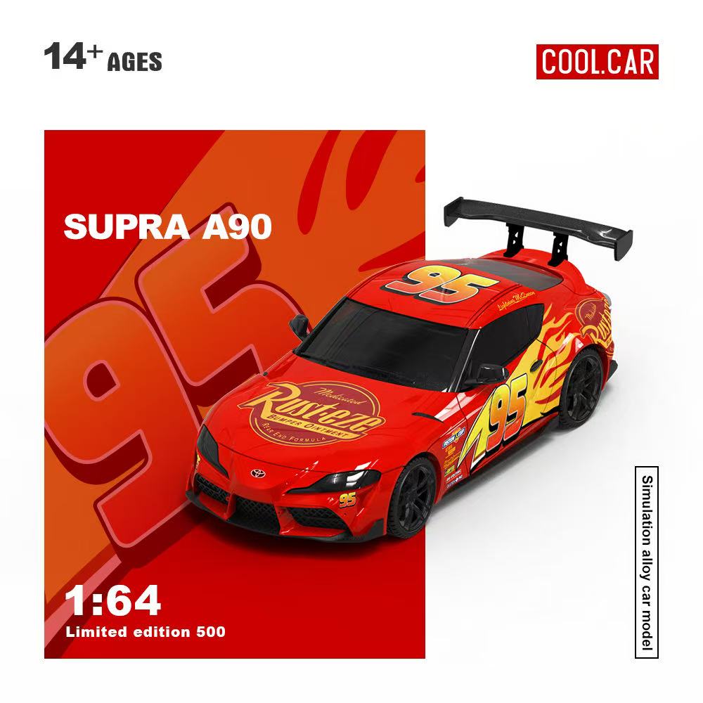 [Preorder] Cool Car 1:64 Lightning Mcqueen Livery (2 Versions)