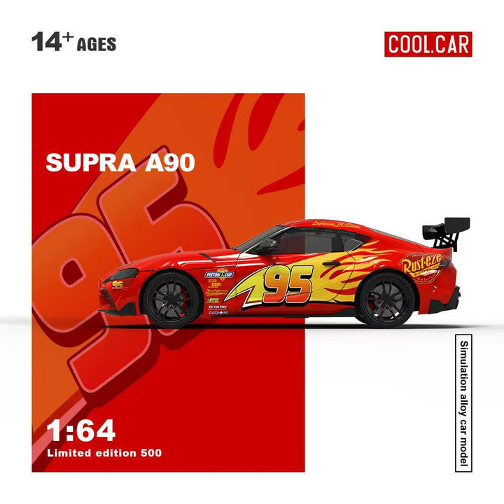 [Preorder] Cool Car 1:64 Lightning Mcqueen Livery (2 Versions)