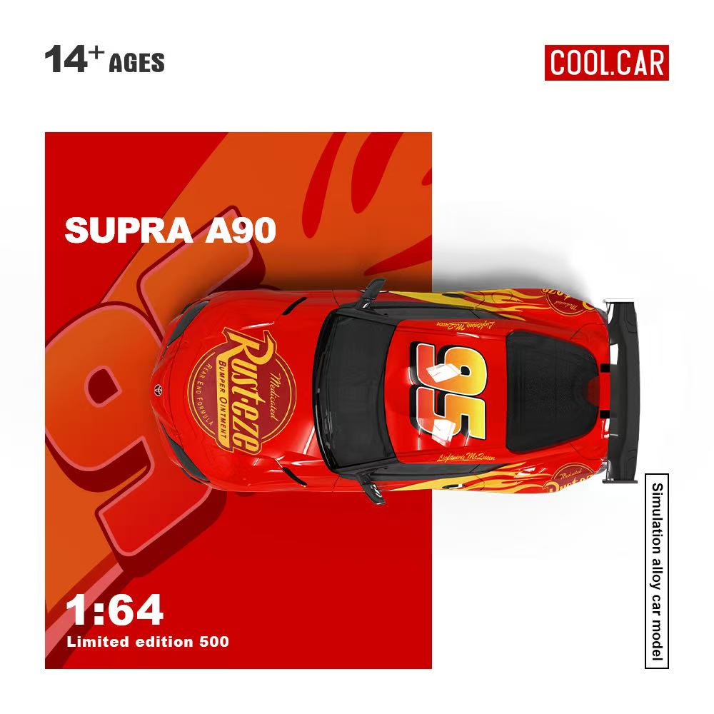[Preorder] Cool Car 1:64 Lightning Mcqueen Livery (2 Versions)