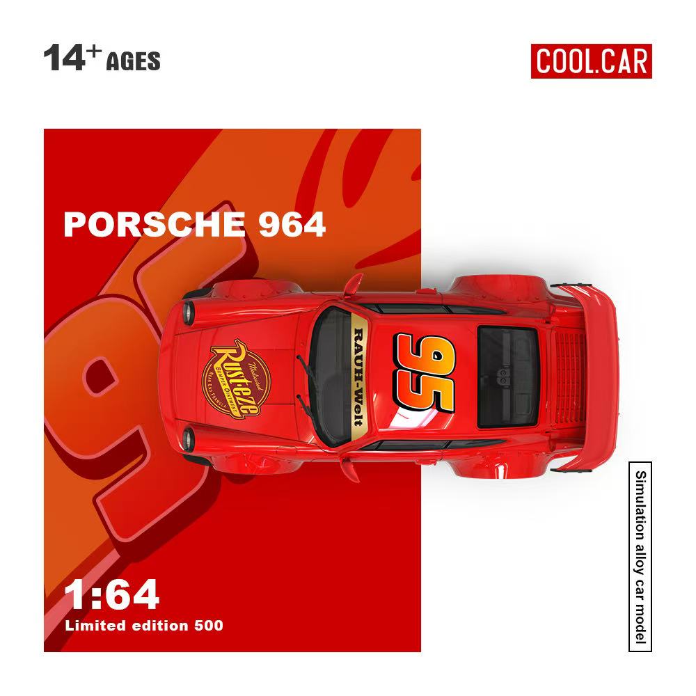 [Preorder] Cool Car 1:64 Lightning Mcqueen Livery (2 Versions)