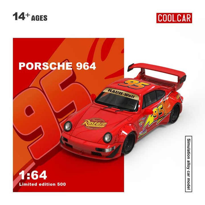 [Preorder] Cool Car 1:64 Lightning Mcqueen Livery (2 Versions)