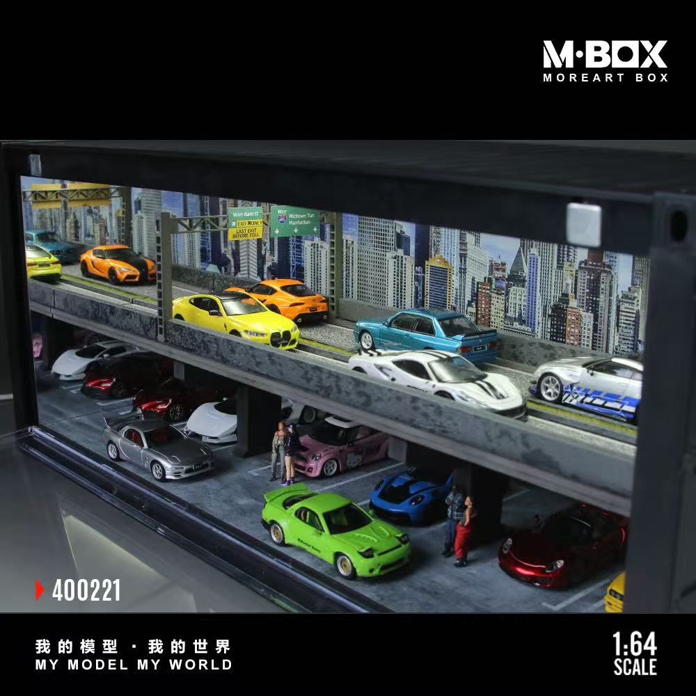 [Preorder] MoreArt BOX 1:64 The Scene of a Container Overpass MB400221