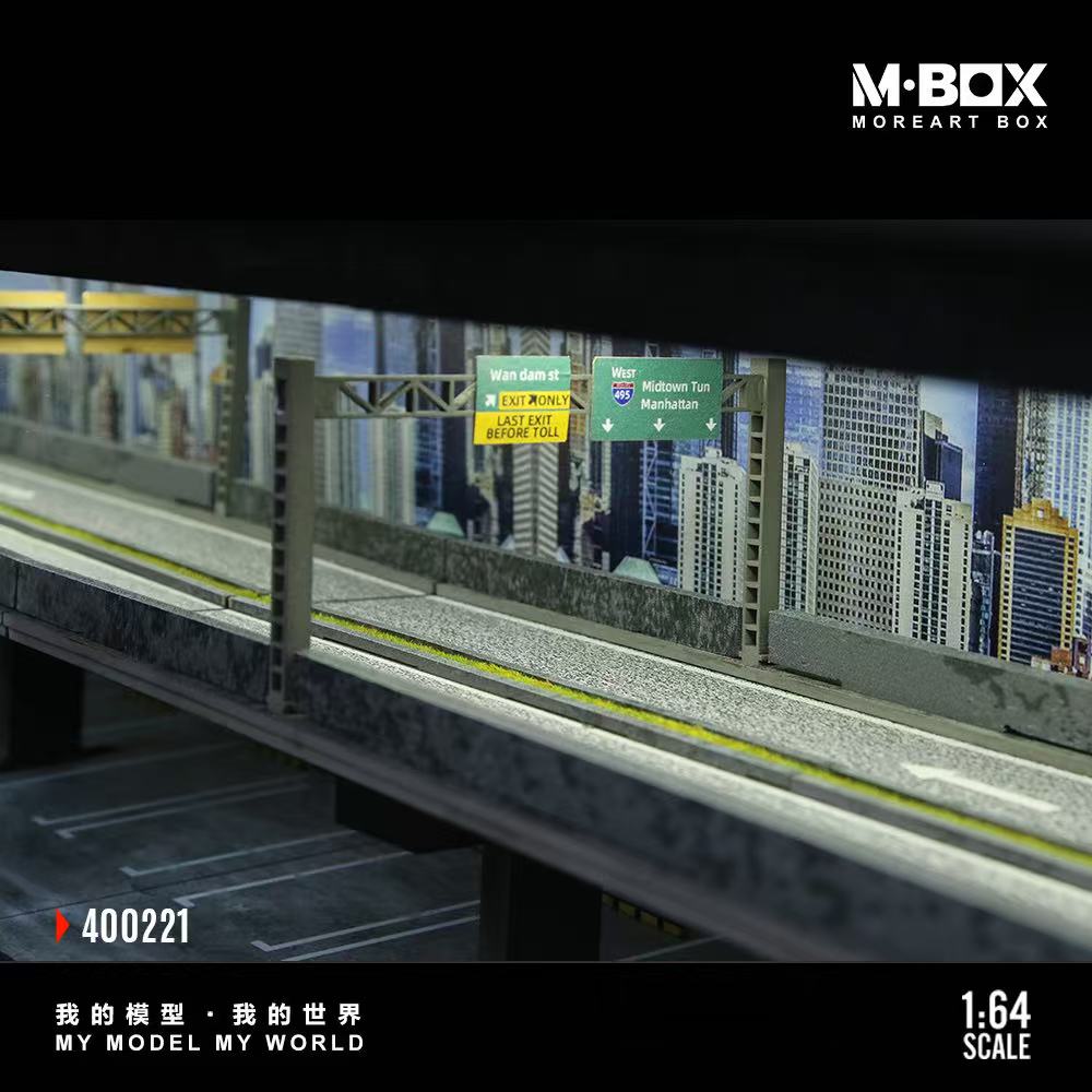 [Preorder] MoreArt BOX 1:64 The Scene of a Container Overpass MB400221