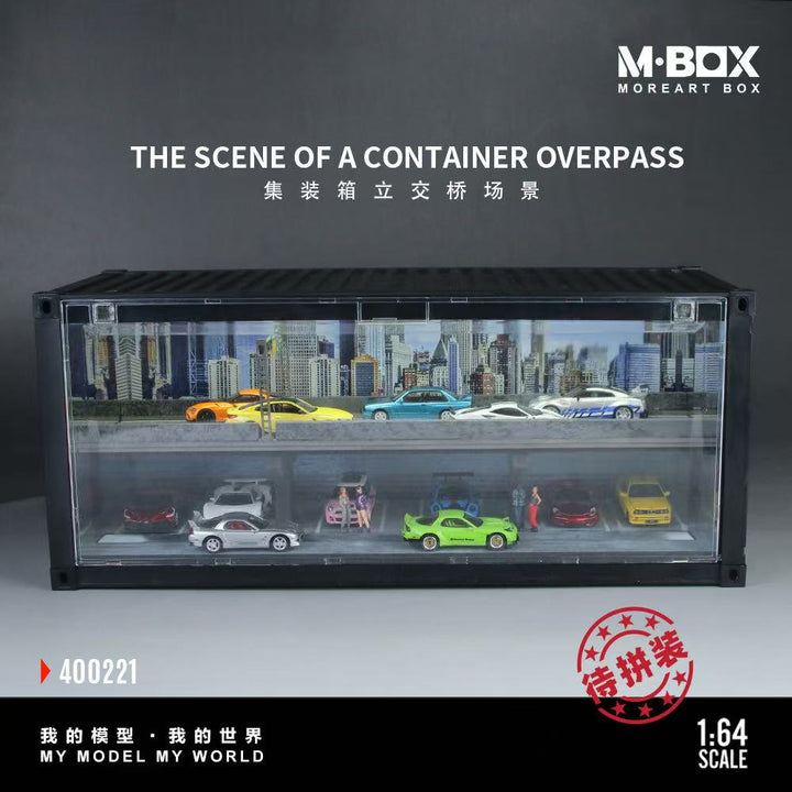 [Preorder] MoreArt BOX 1:64 The Scene of a Container Overpass MB400221
