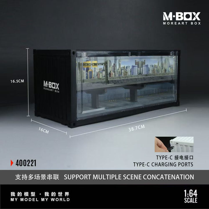 [Preorder] MoreArt BOX 1:64 The Scene of a Container Overpass MB400221
