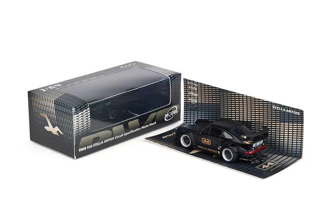 Modellino Auto MC Models 1/64 Porsche RWB 930 Black Modellino Auto MC Models 1/64 Porsche RWB 930 Black