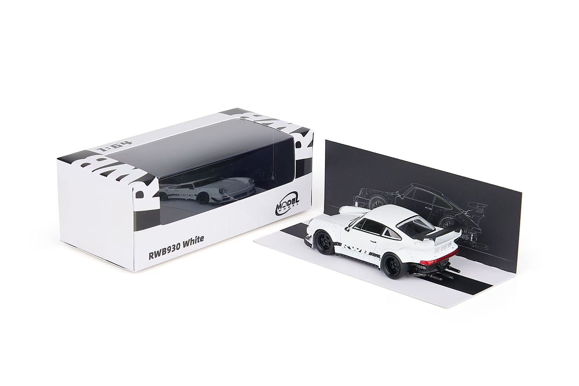 Model Model 1:64 Porsche RWB 930 (2 Versions) – Horizon Diecast