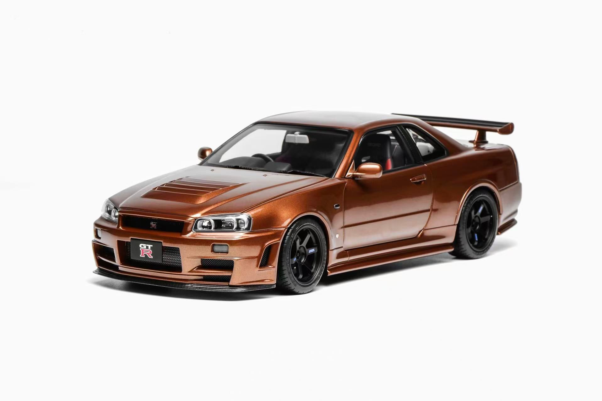 Motorhelix 1:18Nissan Skyline GT-R (R34) CUSTOMIZED VERSION