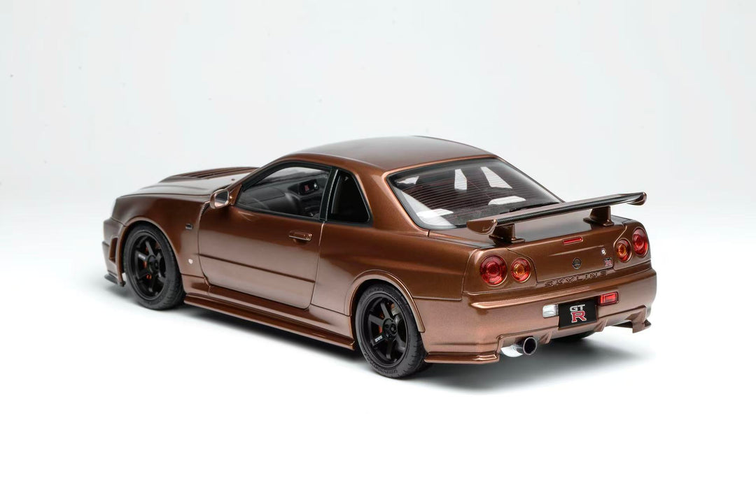 [Preorder] Motorhelix 1:18Nissan Skyline GT-R (R34) CUSTOMIZED VERSION