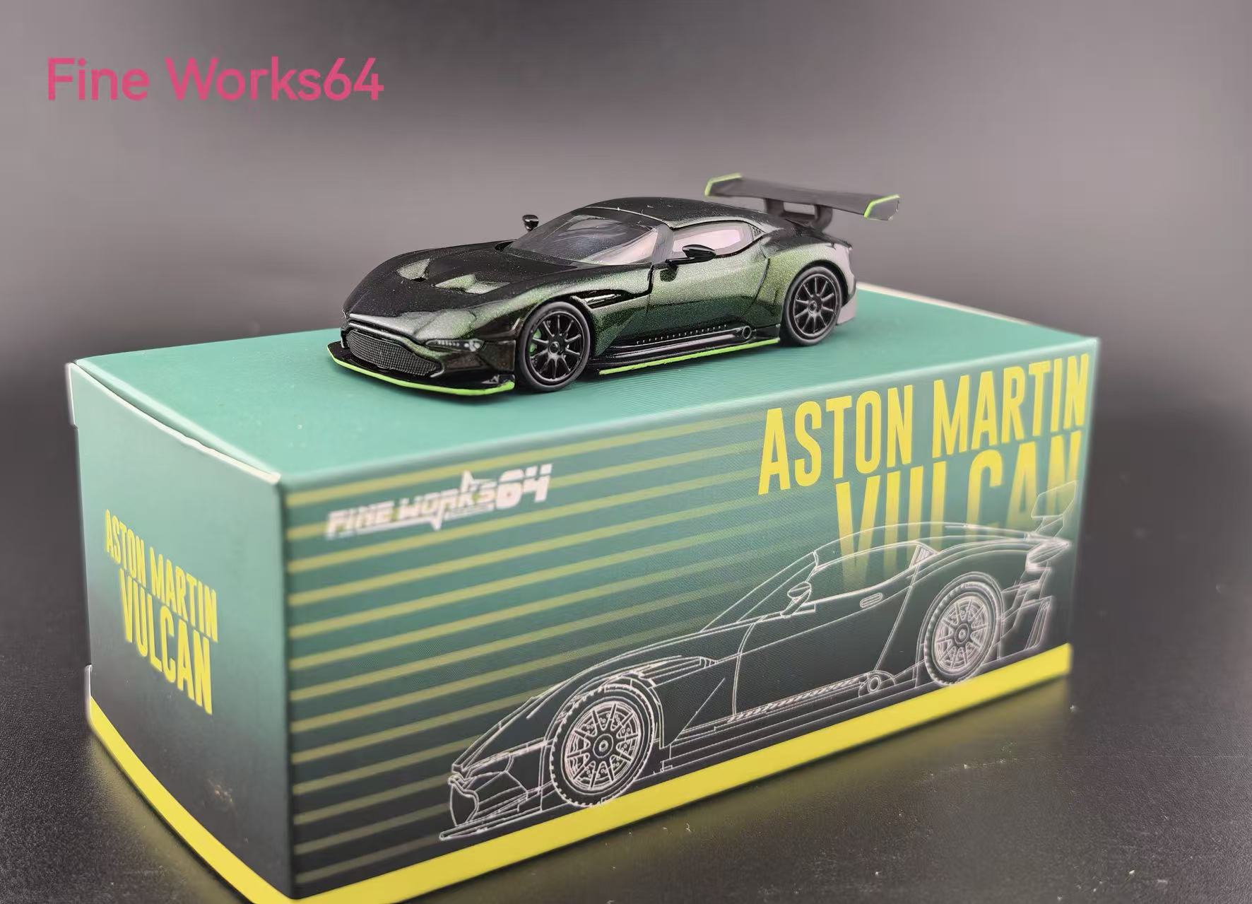 Preorder] Fine works64 1:64 Aston Martin Vulcan 2025 Foshan