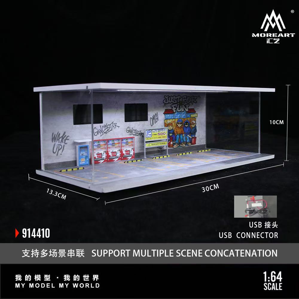 [Preorder] MoreArt 1:64 Theme Lighting Assembly Scene MO914410 MO914411 MO914412