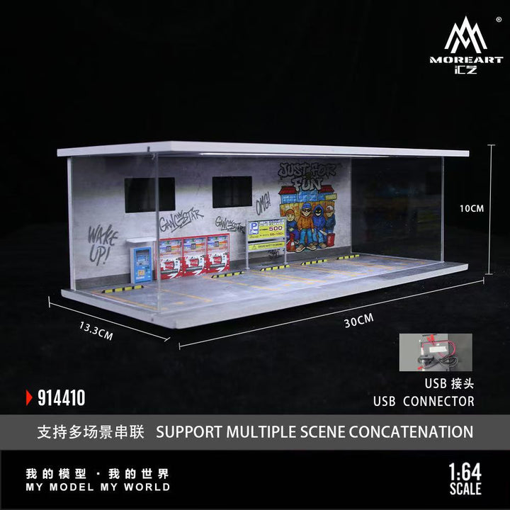[Preorder] MoreArt 1:64 Theme Lighting Assembly Scene MO914410 MO914411 MO914412