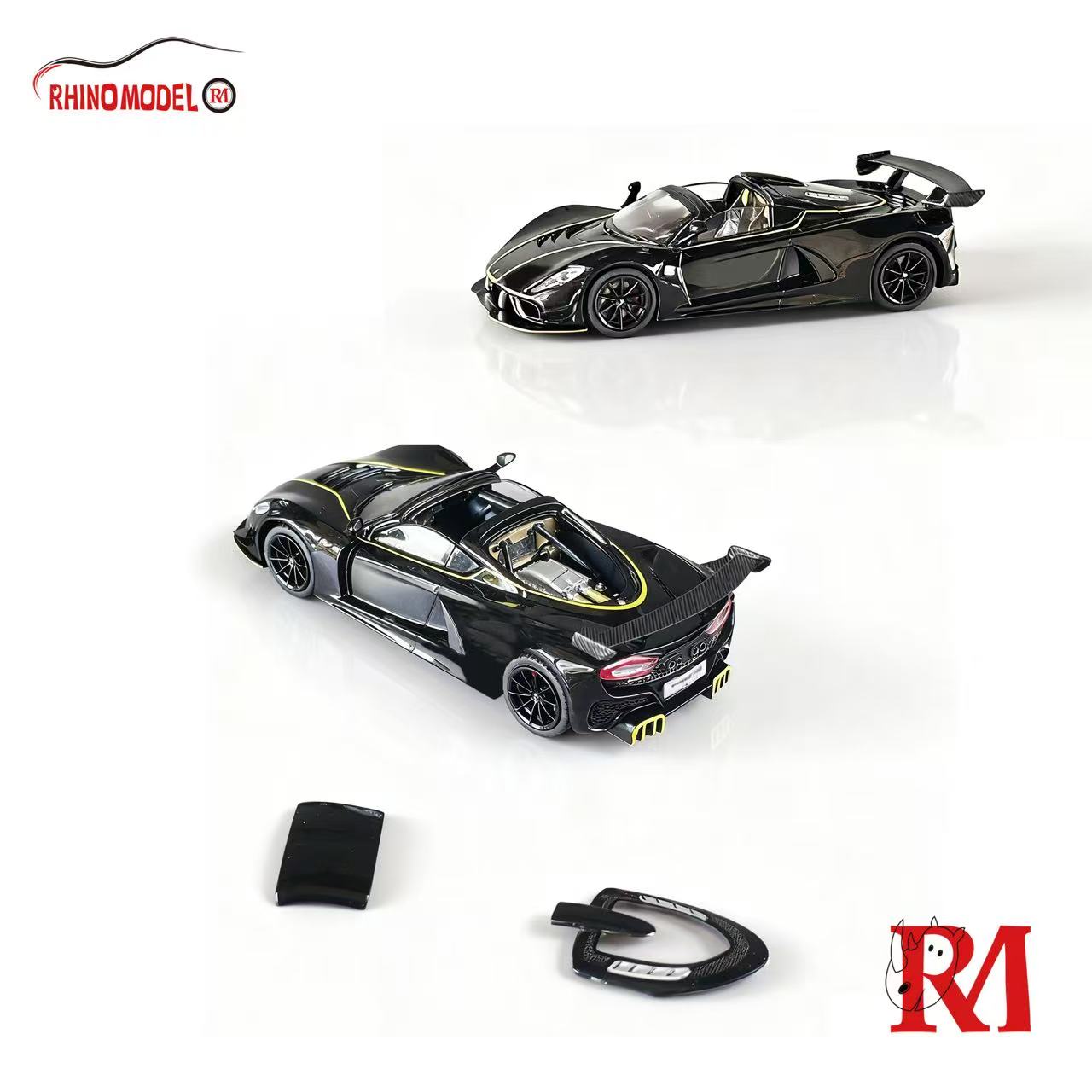 Rhino Model 1:64 Hennessey Venom F5 (2 Colors) – Horizon Diecast