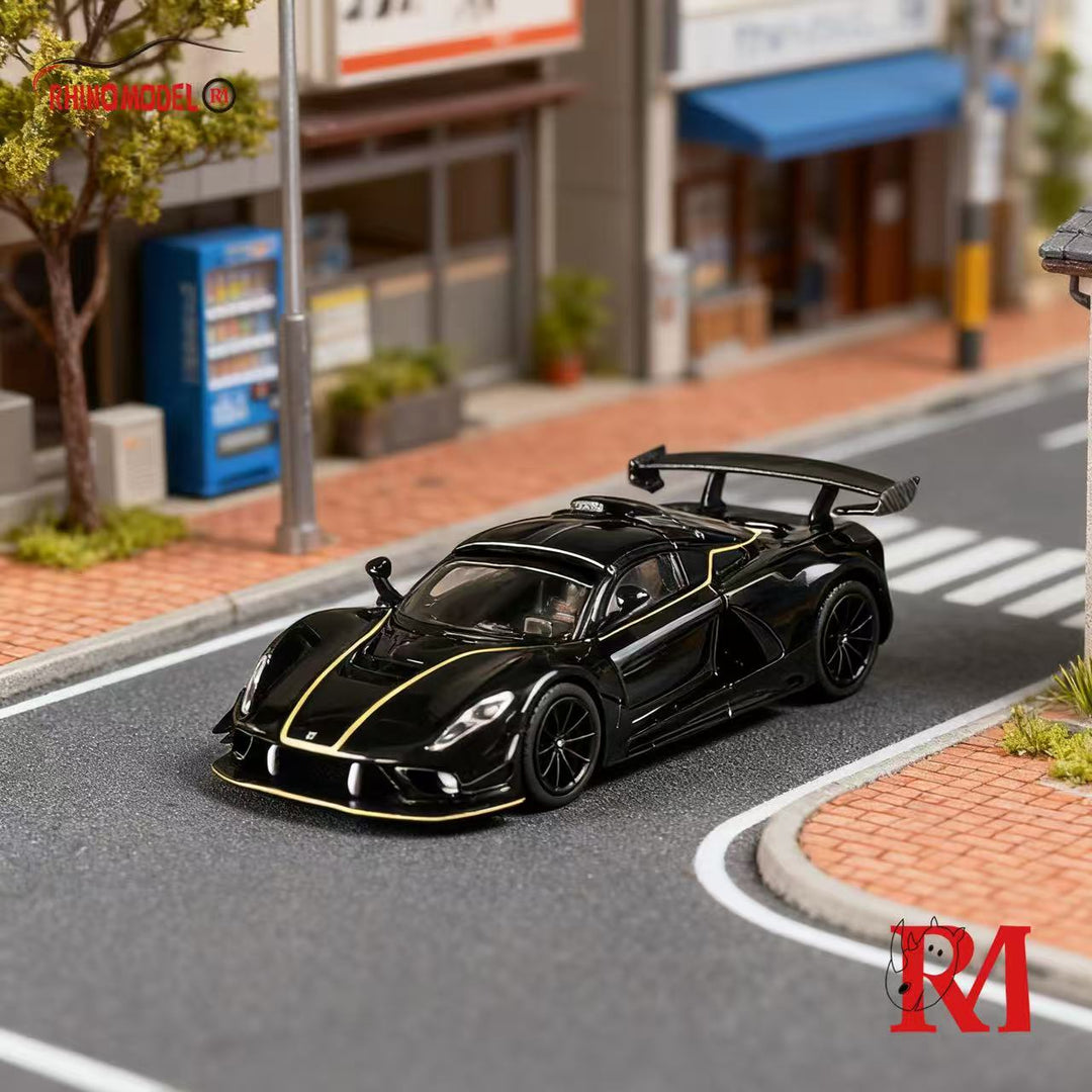 [Preorder] Rhino Model 1:64 Hennessey Venom F5 (2 Colors)