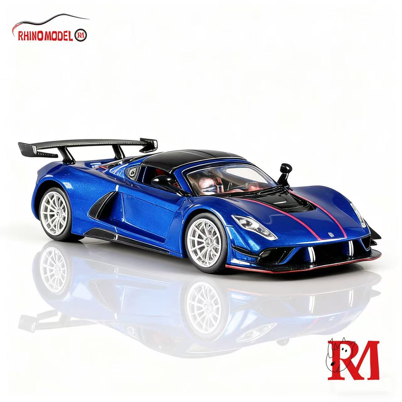 Preorder] Rhino Model 1:64 Hennessey Venom F5 (2 Colors) – Horizon