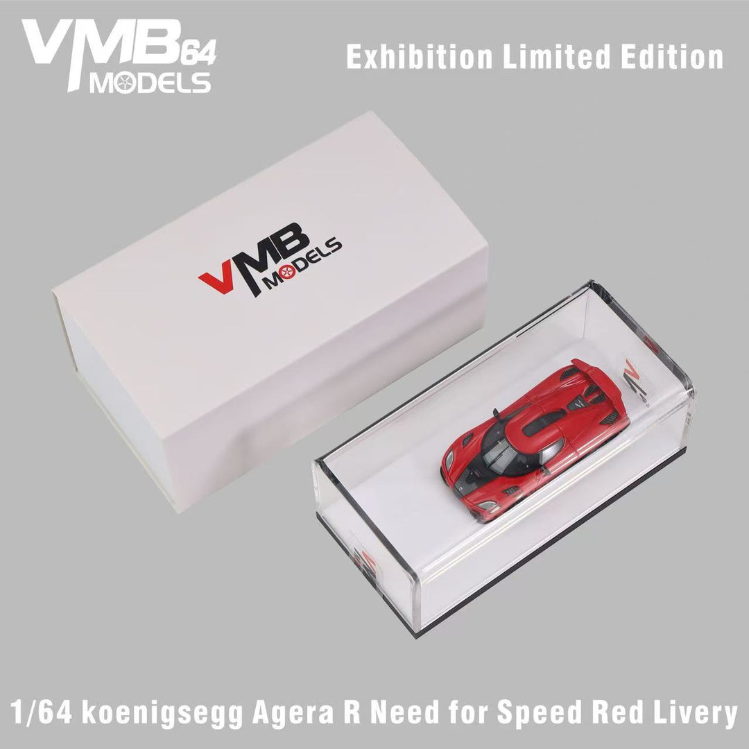 [Preorder] VMB Foshan Exhibition Limited Edition 1:64 Koenigsegg Agera R Red