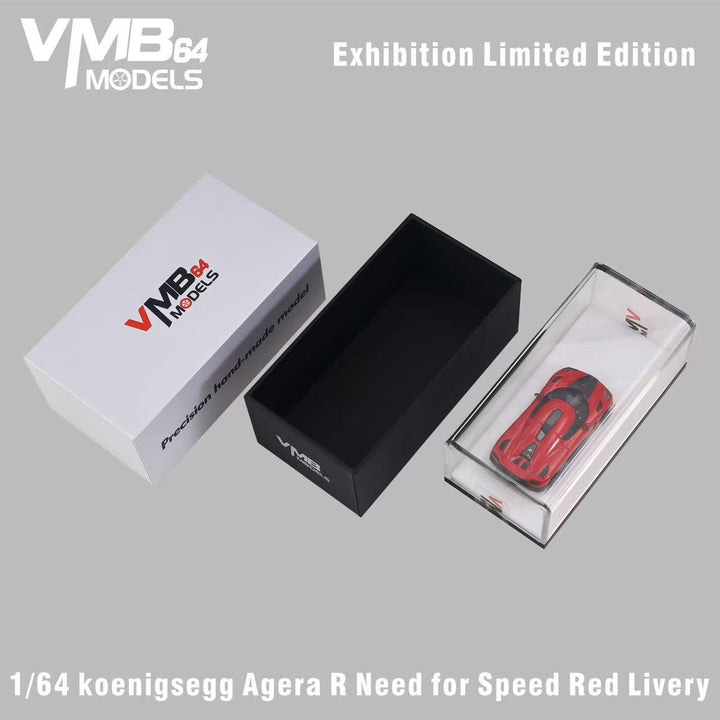 [Preorder] VMB Foshan Exhibition Limited Edition 1:64 Koenigsegg Agera R Red