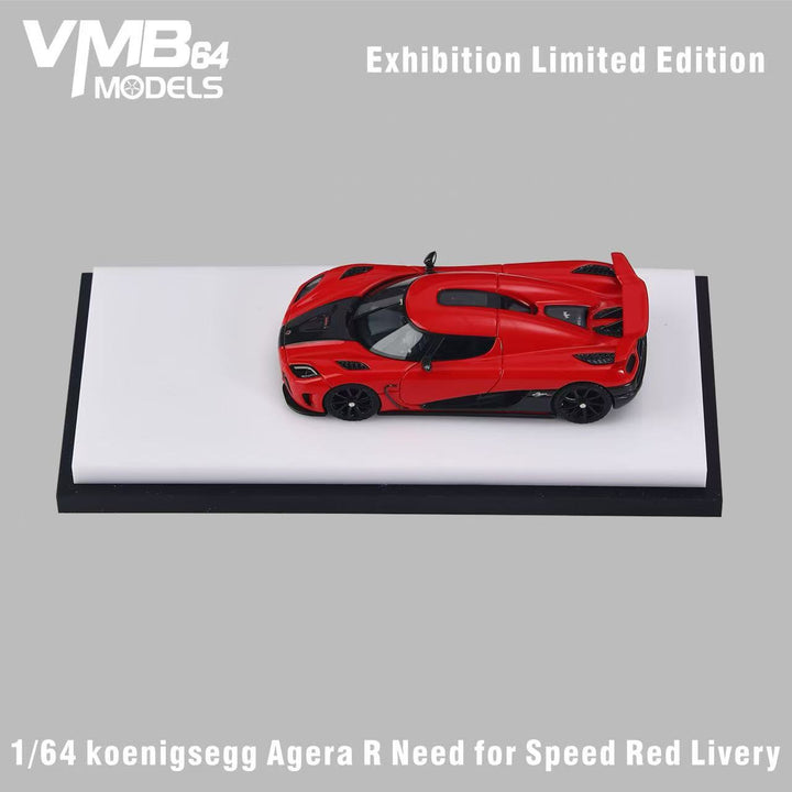 [Preorder] VMB Foshan Exhibition Limited Edition 1:64 Koenigsegg Agera R Red