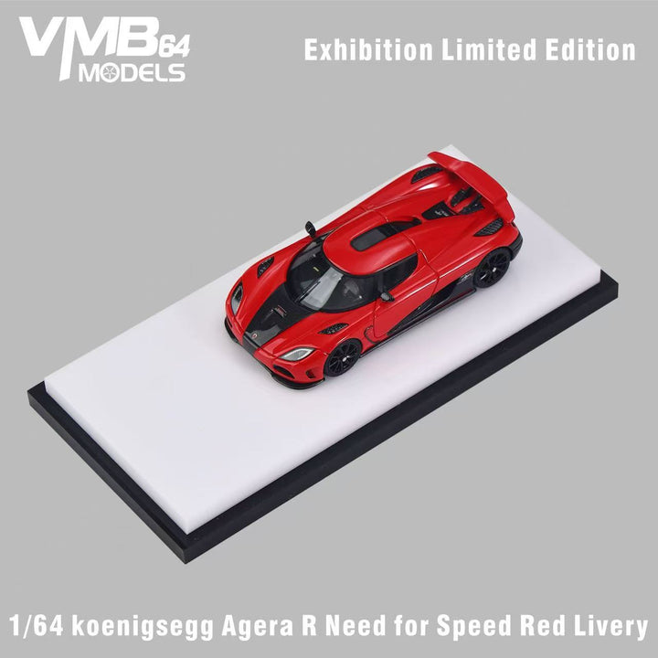 [Preorder] VMB Foshan Exhibition Limited Edition 1:64 Koenigsegg Agera R Red