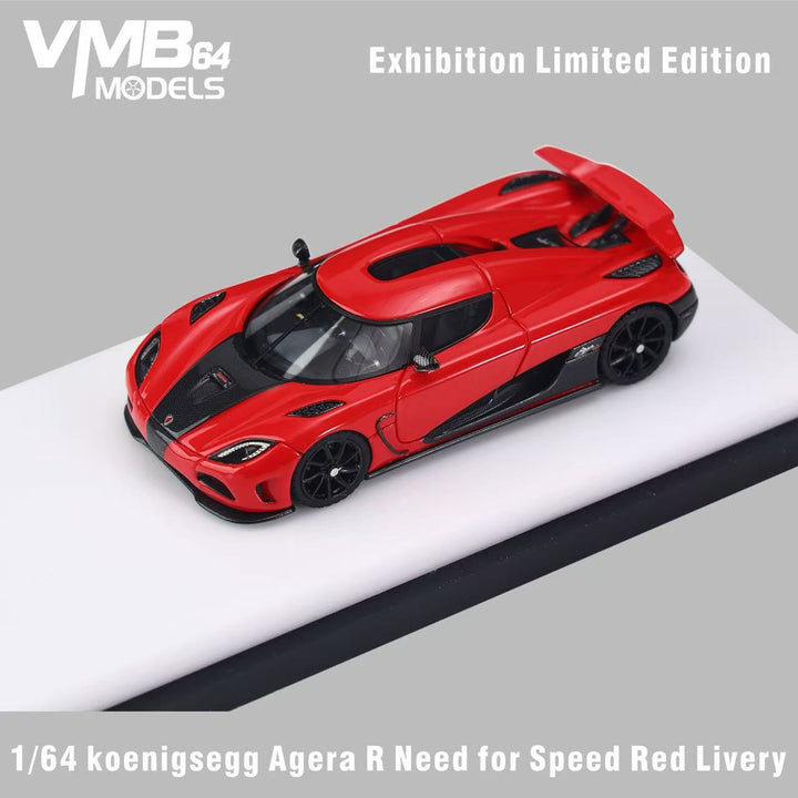 [Preorder] VMB Foshan Exhibition Limited Edition 1:64 Koenigsegg Agera R Red