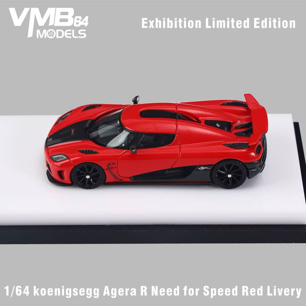 VMB Foshan Exhibition Limited Edition 1:64 Koenigsegg Agera R Red